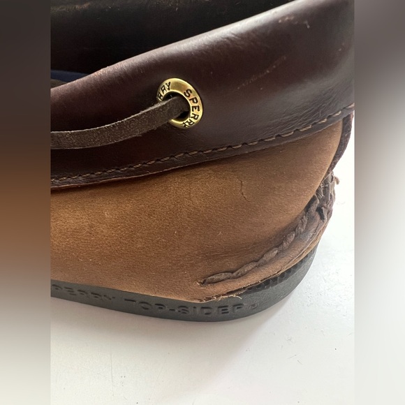 Men’s Sperry Top Sider Boat Shoe Original Authentic Size 11.5 Brown - Picture 10 of 13